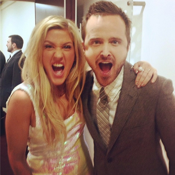 Ellie Goulding, Aaron Paul Ellie Goulding, Aaron Paul
